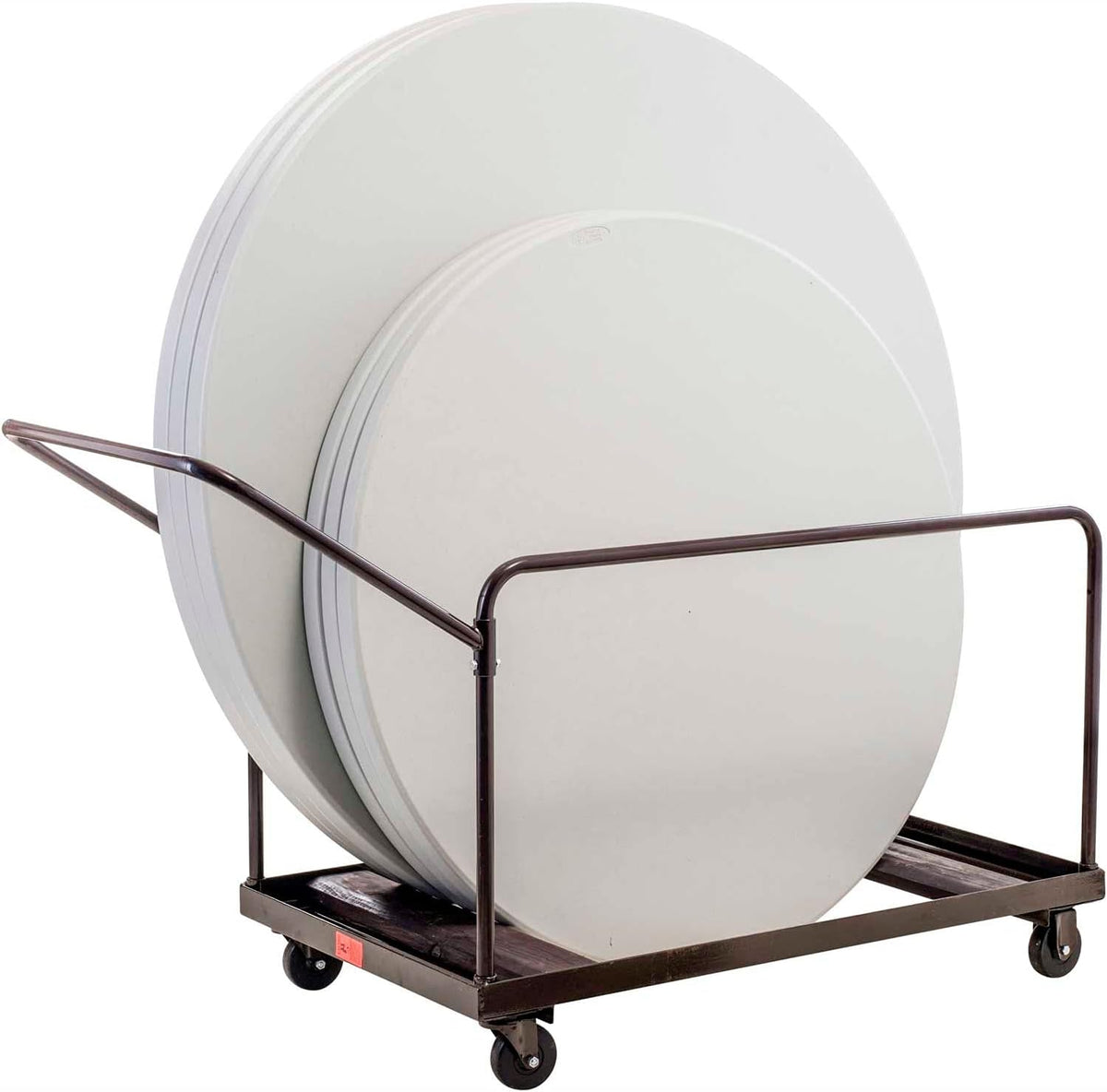 Global Industrial Table Cart for 48" and 60" Round Folding Tables, ...