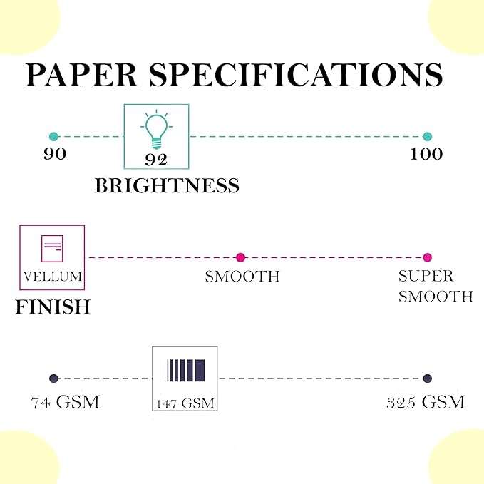 Print It - Vellum Bristol Colored Cardstock Cover Paper, 67 Lb, 8.5" X 11” - Image 3