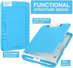 Sooez Clipboard with Storage, High Capacity Nursing Clip Board 8.5 x 11 with - Image 2