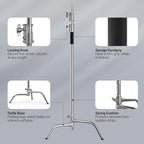 2 Pack Photography C Stand - Image 5