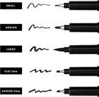 Craft 'n' Beyond Calligraphy Brush Pens Pack of 5 Markers - Image 5
