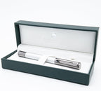 Monteverde USA Ritma Fountain Pen in Silver – Medium Nib, Balanced JoWo - Image 9