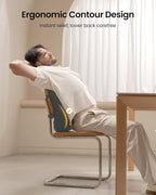 ProtoArc Lumbar Support Pillow for Office Chair, Memory Foam Back Support - Image 2