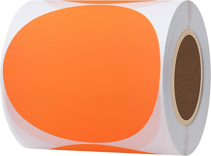 Hybsk Round Color Coding Circle Dots Labels Warehouse Inventory Organizer by HYBSK