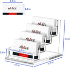 NIUBEE Clear Business Cards Holders 4 Tier Acrylic Card Holder - Image 8