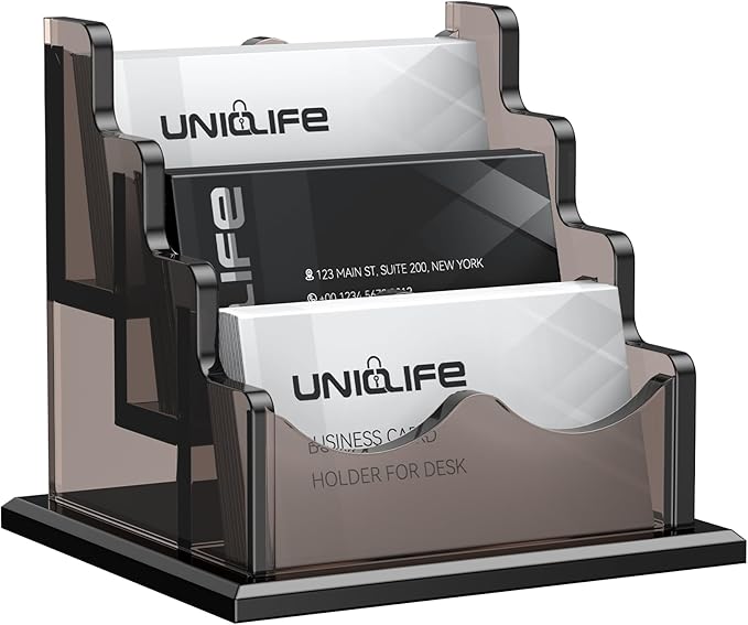 Uniclife Acrylic Business Card Holder by UnicLife