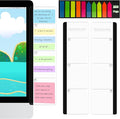 2pcs Office Desk Accessories Monitor Memo Board Computer Message Board Office by JSLP