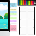 2pcs Office Desk Accessories Monitor Memo Board Computer Message Board Office by JSLP