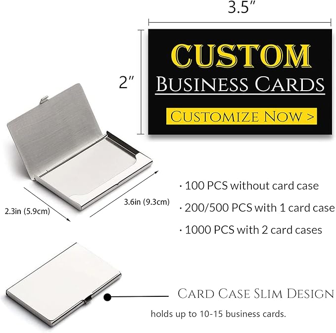 Custom Business Cards Personalized Business Cards - Image 3