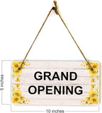Signs ByLITA Sunflower Corners Rustic Wood Personalized Hanging Wall or Door - Image 7