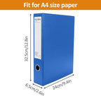 HUA JIE A4 Storage File Boxes Plastic Archives Cases - Image 2