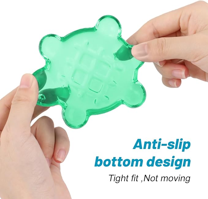Lucocia Silicone Gel Mouse Wrist Rest, Cute Turtle Shape Ergonomic Elbow Mouse - Image 3