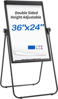 DexBoard U-Stand Whiteboard Easel-36x24 inches Double Sided Magnetic Dry Erase by DexBoard