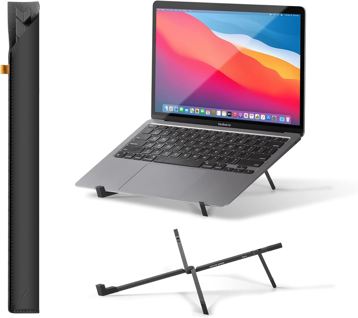 Native Union Fold Laptop Stand – Ultra-Slim Foldable & Portable Laptop St...