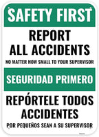 1PC Safety Sign, 14 x 10 Inches by Venicor