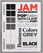 JAM PAPER Plastic Color POP Folders - Image 9