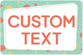 Custom Sign, Custom Street Sign, 11 Font Colors, 13 Font Styles, 4 Hole Options by MySignCenter