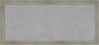 Amanti Art Grey Framed Magnetic Board 24x52 Oversize Vision Board by AmantiArt
