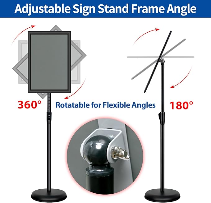 VAIIGO Adjustable Sign Holder Stand - Image 4