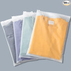Svaldo T Shirt Bags, Resealable Poly Plastic Apparel Merchandise Zip Bags by Svaldo