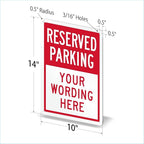 SmartSign Custom Reserved Parking Sign - Image 5