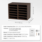 VEVOR Literature Organizers, 12 Compartments Office Mailbox - Image 7