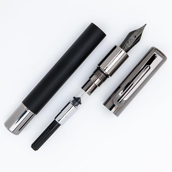 Monteverde USA Ritma Fountain Pen in Black – Medium Nib Balanced JoWo Stainless - Image 4