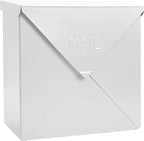 NACH Chicago White Extra Large Mailbox, Rust Resistant Large Mailboxes by NACH