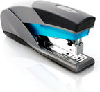 Swingline Stapler, 25 Sheet Capacity, Optima 25, Jam Free, Reduced Effort, Soft Grip, Blue and Gray (66404) (Pack of 6)