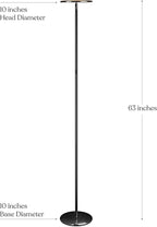 Brightech Sky LED Floor lamp, Torchiere Super Bright Floor Lamp - Image 2