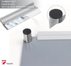 Silver Metallic Glossy Mirror Small Whiteboard - Image 4