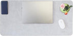 Huicon Faux Leather Desk Mat, 31.5"x15.7" Non-Slip PU Leather Desk Pad by Unknown