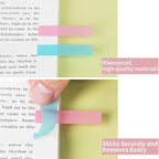 Book Tabs for Annotating, Sticky Tabs Transparent Small Sticky Notes Flags - Image 4