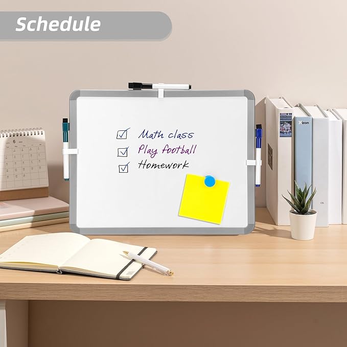 VUSIGN Small White Board Dry Erase, Mini Whiteboard - Image 4