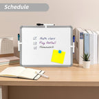 VUSIGN Small White Board Dry Erase, Mini Whiteboard - Image 4