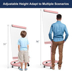 TSJ OFFICE Rolling Whiteboard Standing - Image 3