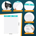 OLenyer Sticky Easel Pad, 25 x 30 Inch, 30 Sheets/Pad, 6 Pads/Pack, Flip Chart - Image 6