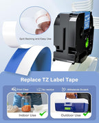 24mm TZ Tape Replacement for TZe Tape 24 mm 0.94 P-Touch TZe Ribbon Laminated - Image 4