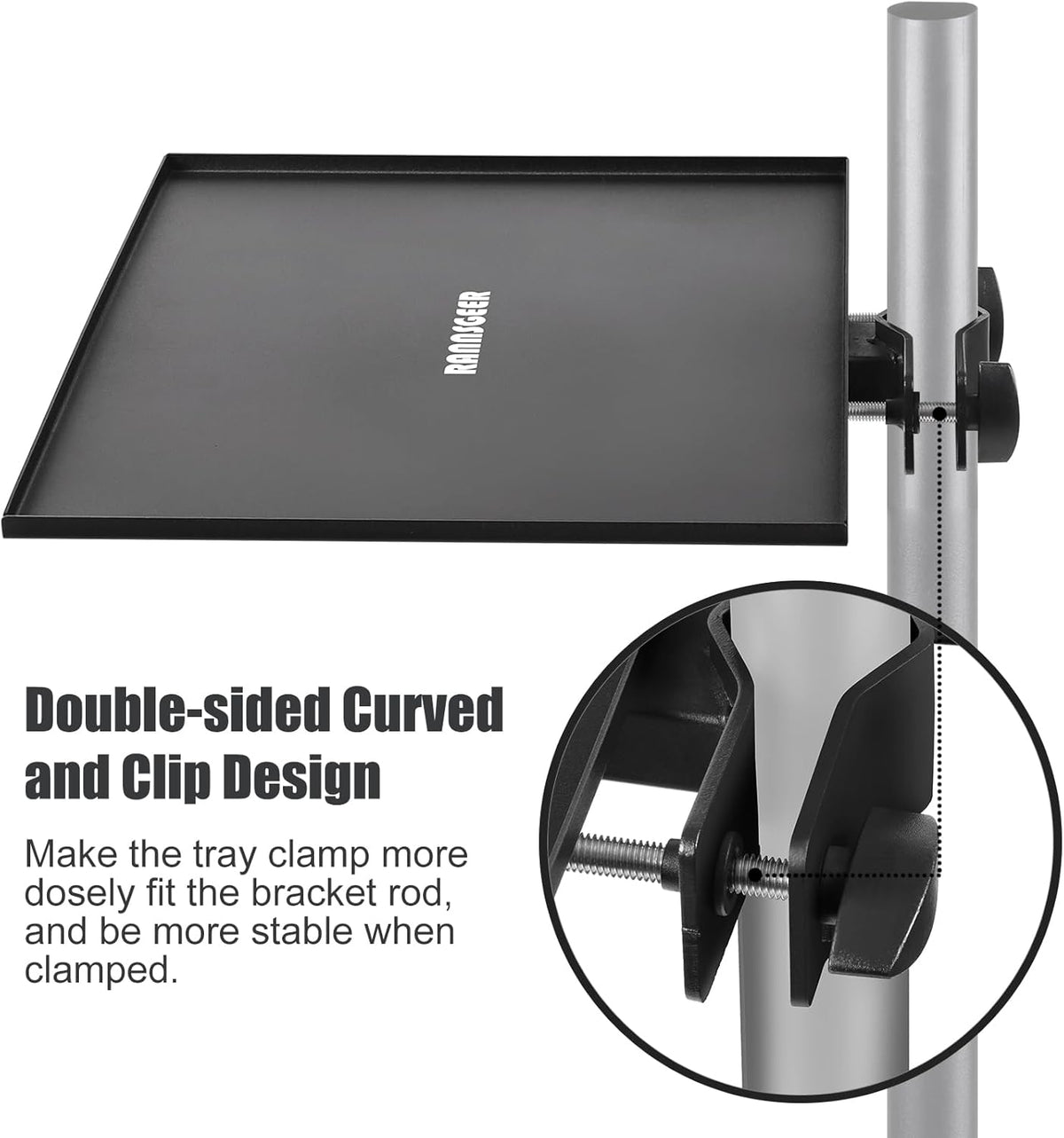 Heavy Duty Steel Tray, 10.8X22.5