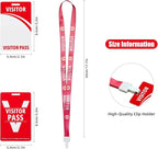 Visitor Badge Lanyards Volunteer Badge Holder - Image 4