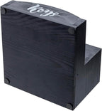 MyGift Urban Modern Mail Holder and Key Organizer Tray in Black Stained Solid - Image 7