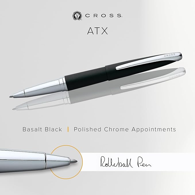 Cross ATX Refillable Rollerball Pen Presented in a Luxury Gift Box - Image 2