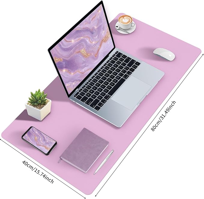 Bloss Purple Desk Mat, Desk Matt - Image 5