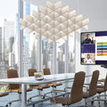 acoustic ceiling panels sound absorbing panels, square light, main product view