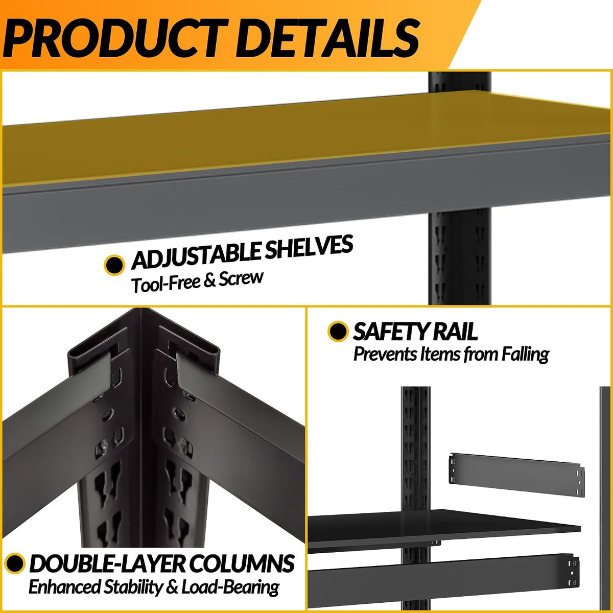 metal garage storage shelves heavy duty shelving unit showing dimensions