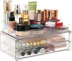 ZHIAI stackable storage drawers, acrylic storage rack, cosmetics and beauty by ZHIAI