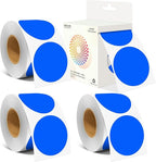 2 Inch Color Coding Round Labels by Unknown