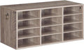 HOOBRO Countertop Mail Sorter Organizer, Wooden Literature Organizer, Student by HOOBRO