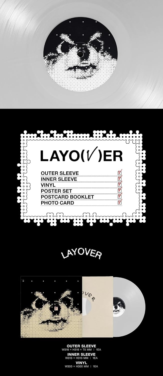 BTS V Kim Taehyung Layover 1st mini album Version with Tracking V