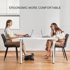 huanuo adjustable foot rest for under desk with, side view